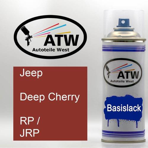 Jeep, Deep Cherry, RP / JRP: 400ml Sprühdose, von ATW Autoteile West.